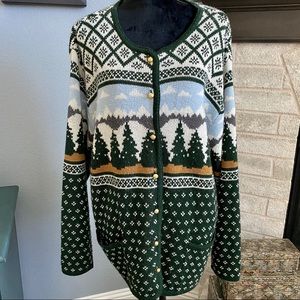 Vintage Kobe Snowy Cardigan